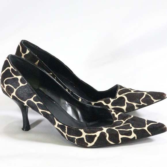 Nine West Shoes - NINE WEST Nuncio Calf Hair Classic Point Toe Heels